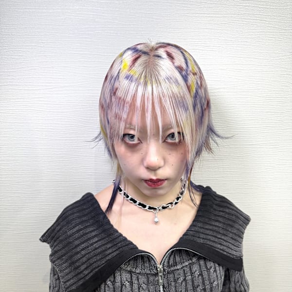 オーダーメイド ケアブリーチ デザインカラー 表参道/原宿