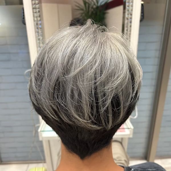 ツーブロック×刈り上げマッシュ