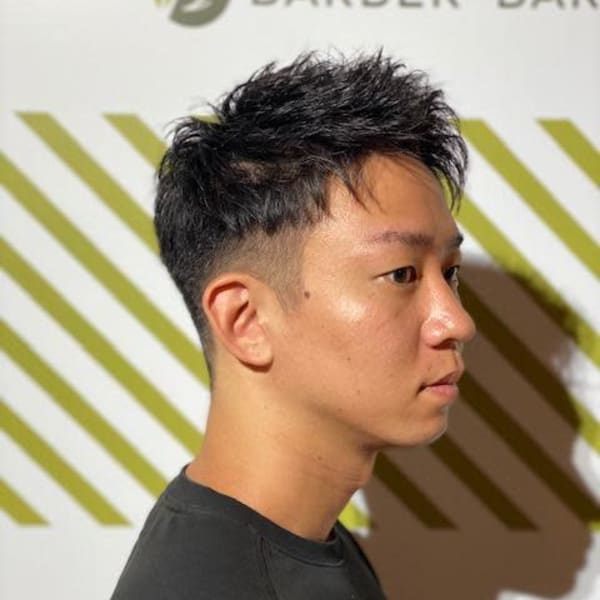 ビジネス爽やかクールスパークショート|BARBER-BAR 四谷店
