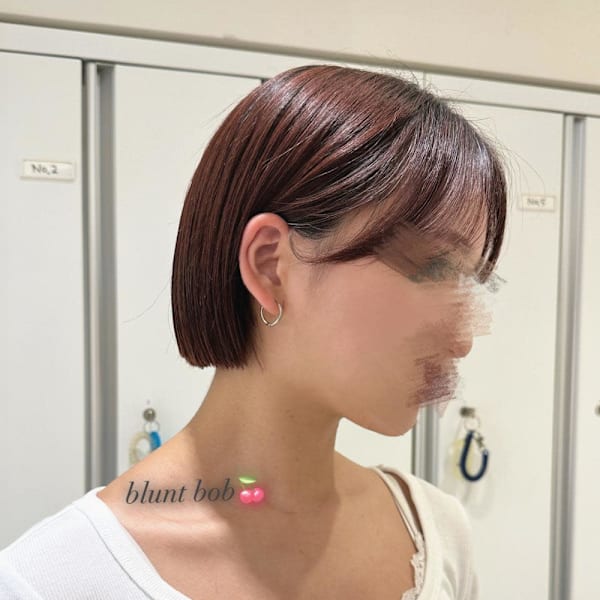 透明感カラー/ブリーチなしWカラー/髪質改善/伊勢原