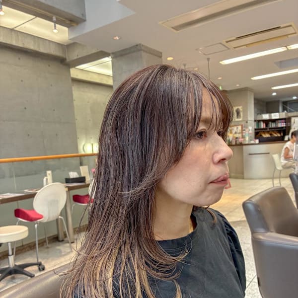 ロング　グラデーションカラー