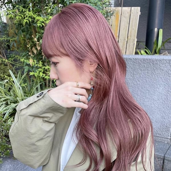 モーブピンク/ローズブラウン/コーラルオレンジ