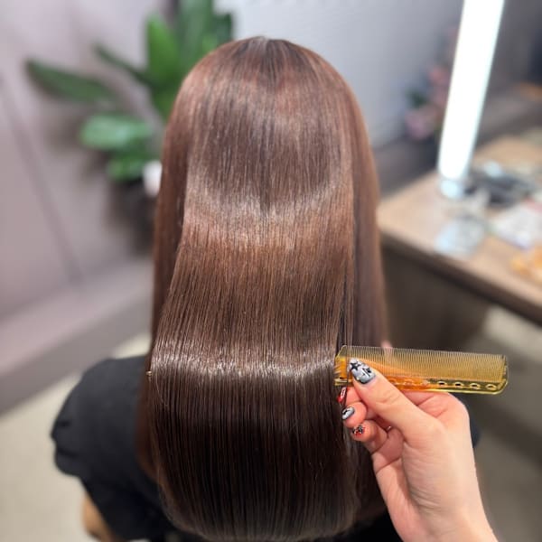 ブラウンカラー/艶カラー/髪質改善トリートメント|MONOLITH.