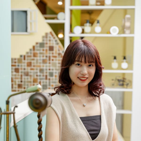 柔らかセミロングヘア|BAPOS　Hair Salon