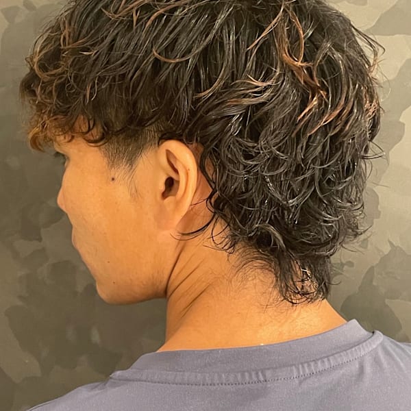 スパイラルパーマ