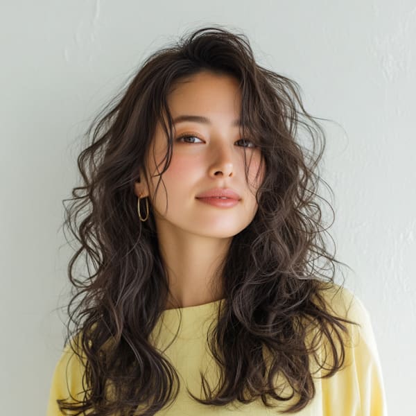 大人のゆるふわウェーブ|m2 Hair Design