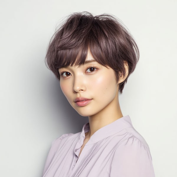 ピクシーショートボブ