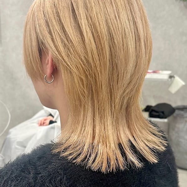 ウルフミルクティーブロンド