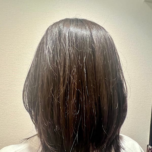 重めレイヤースタイル