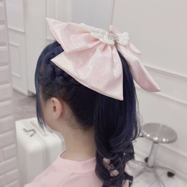 あみかちゅでかりぼんポニーテール*まゆ