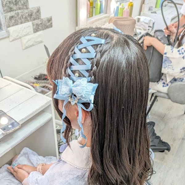 レース編み巻きおろし