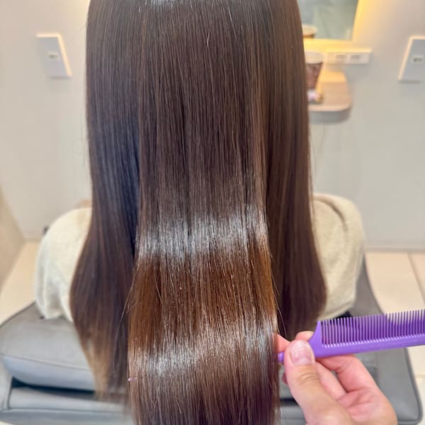 髪質改善ヘアカラー