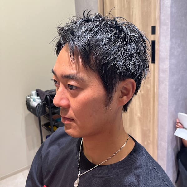 スパイキーショート|Feerique hair salon