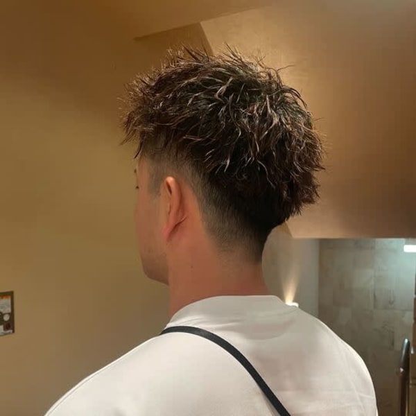 【かな】メンズツイストパーマ/ビジネス/20代30代