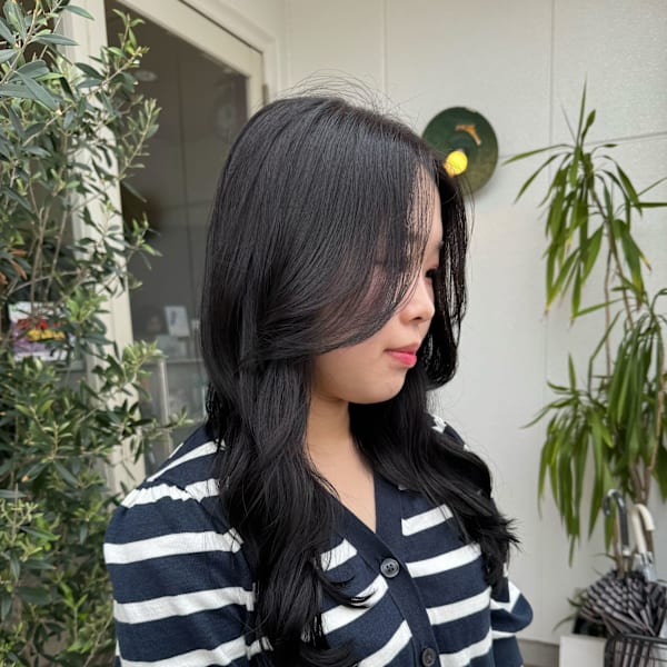 【るん】透明感カラーダークグレージュ髪質改善オルチャン