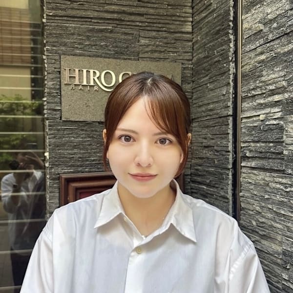 HIRO GINZA HAIR SALON 上野店【ヒロギンザ ヘアサロン ウエノテン】のスタッフ紹介。天野愛子