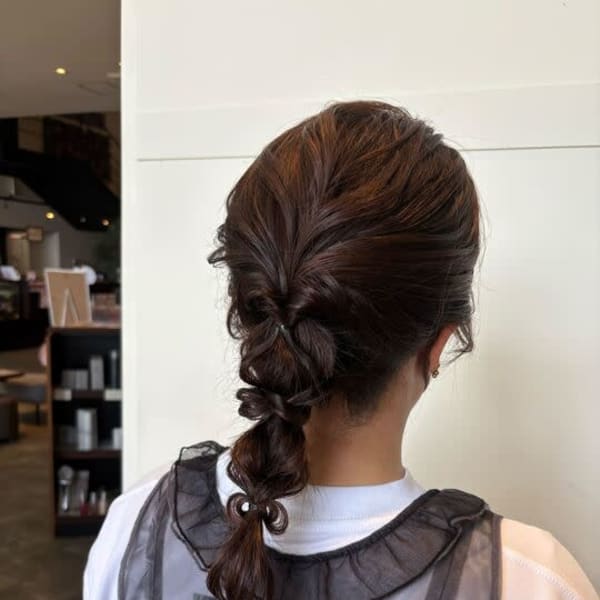 【おとは】編み下ろしアレンジ/飾りなしアレンジ