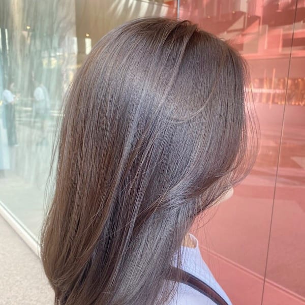 透明感ベージュカラー*ブリーチなしカラー*白髪染めOK*髪質|corso  k-two  梅田 茶屋町