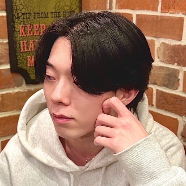 ナチュラルセンターパート