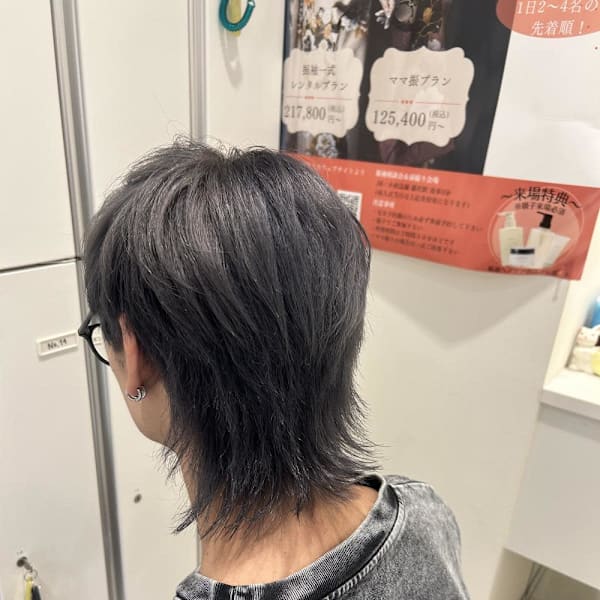 ダブルカラー×シルバー