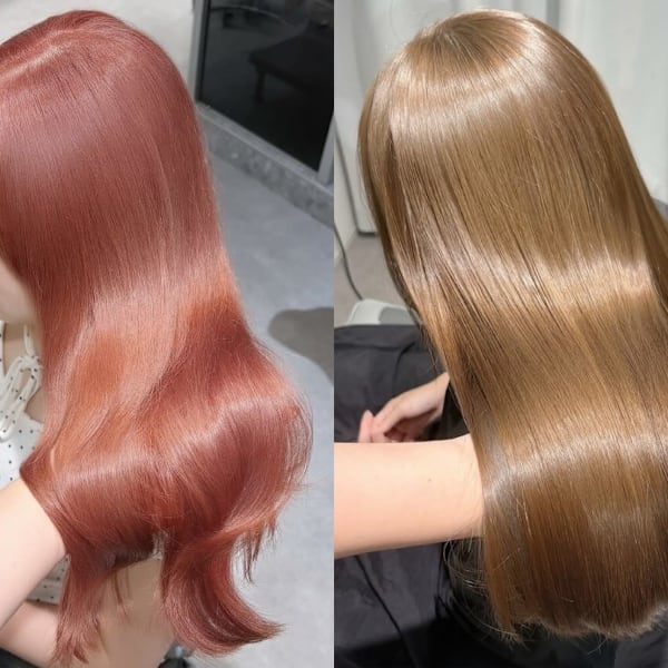 ハイトーンデザイン×髪質改善カラー
