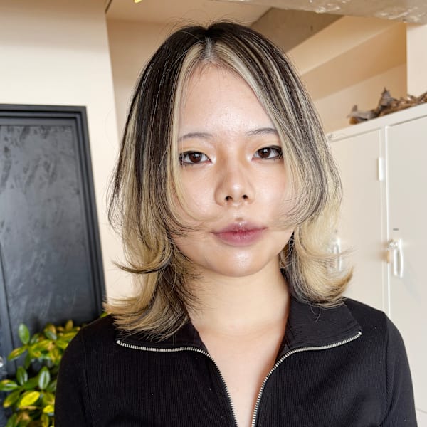 ウルフ/京都ウルフ/レイヤーカット/デザインカラー