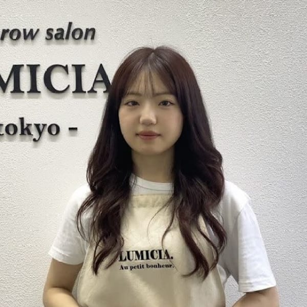 アイブロウサロンLUMICIA.-TOKYO-恵比寿本店【眉毛/まつげパーマ専門店】【アイブロウサロン ルミシアトウキョウ エビスホンテン マユゲマツゲパーマセンモンテン】のスタッフ紹介。アツキ マユゲ