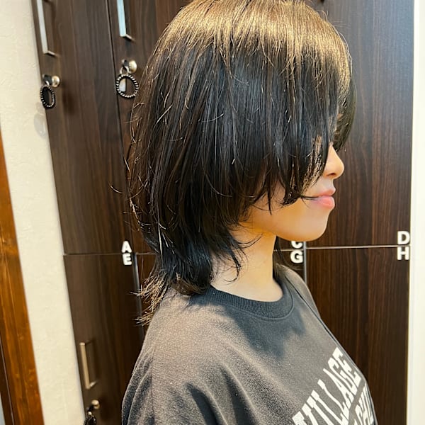 ナチュラルウルフ×オリーブグレージュ