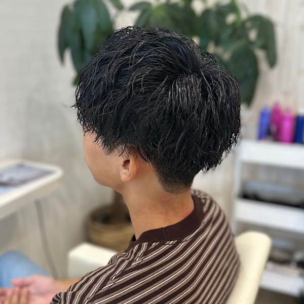 男性から大人気、シャドウパーマ|KORERO hair
