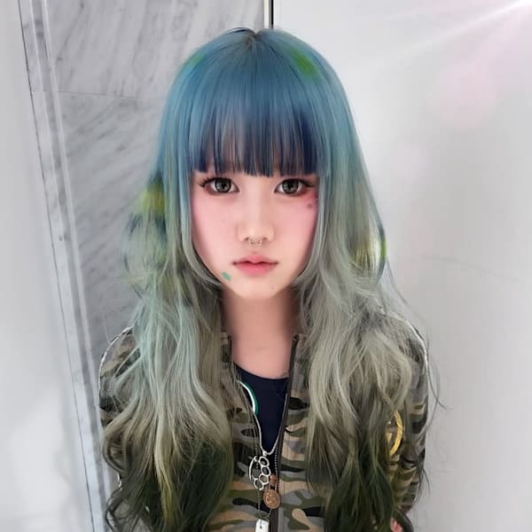 エンドカラー　ケアブリーチ　ブリーチカラー　原宿/表参道