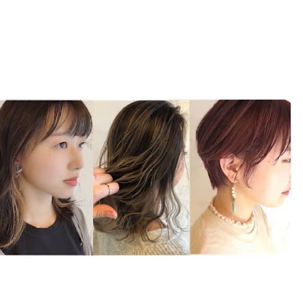 em HAIR 【エムヘアー】【エムヘアー】のスタッフ紹介。emお客様 スナップ
