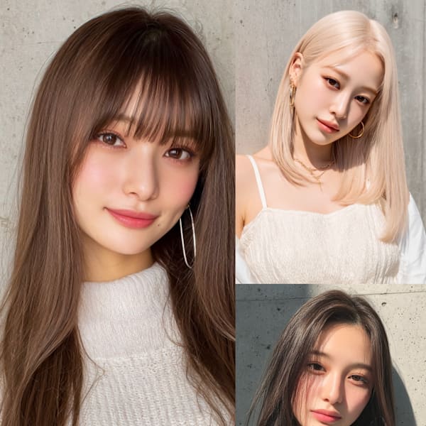 ブリーチ、ミルクティー、