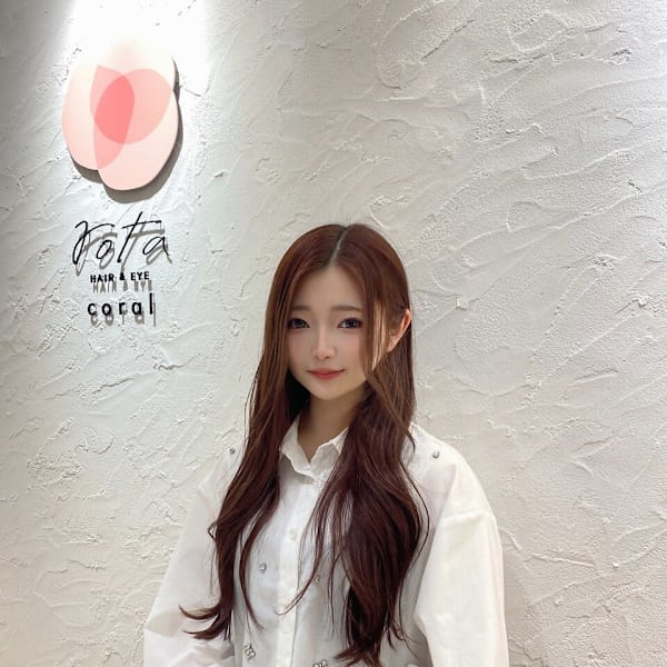 HAIR&EYE rota coral 大野田店【ヘアアンドアイ ロタ コーラル オオノダテン】のスタッフ紹介。太田　希羽