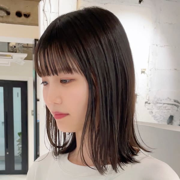 ミディアムレイヤー外ハネ