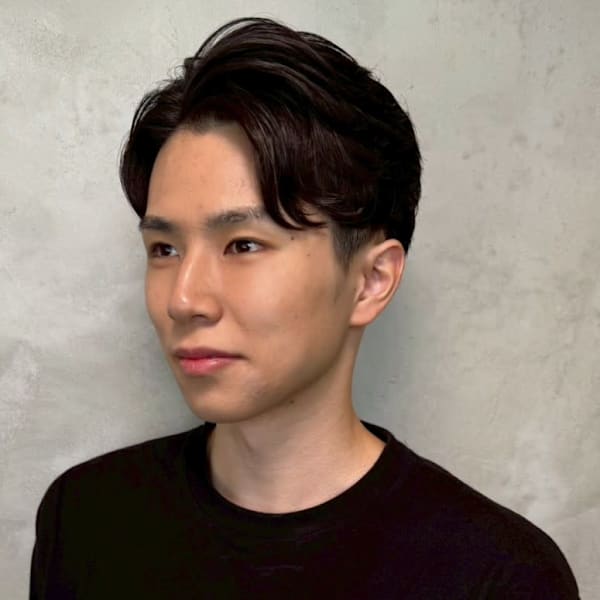 アップバンク ツーブロック 黒髪ショート 爽やか ガイルヘア|完全個室 THIS IS BARBER 3rd