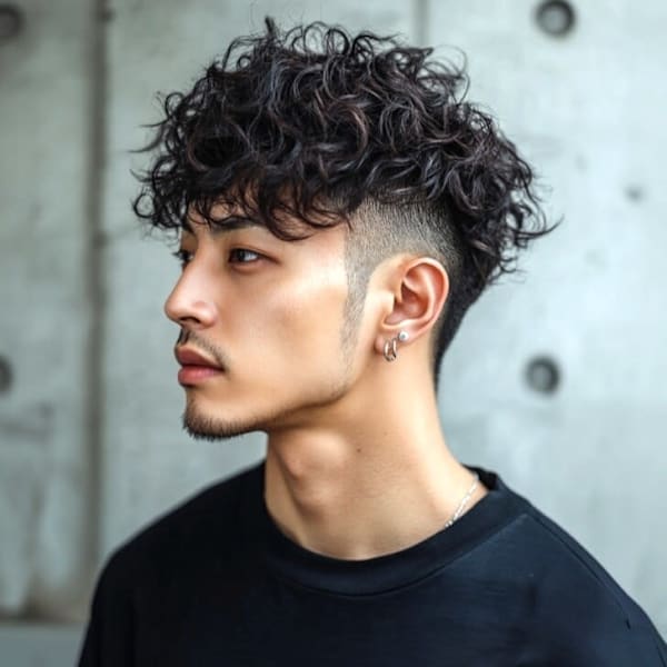 ツイストスパイラルパーマ ツーブロック フェードカット|髪質改善 SEPT. 天神大名