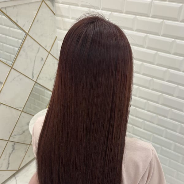 ブリーチなし*こっくりぴんく*まゆ