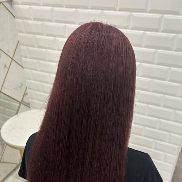 ブリーチありピンクブラウンベージュ*まゆ