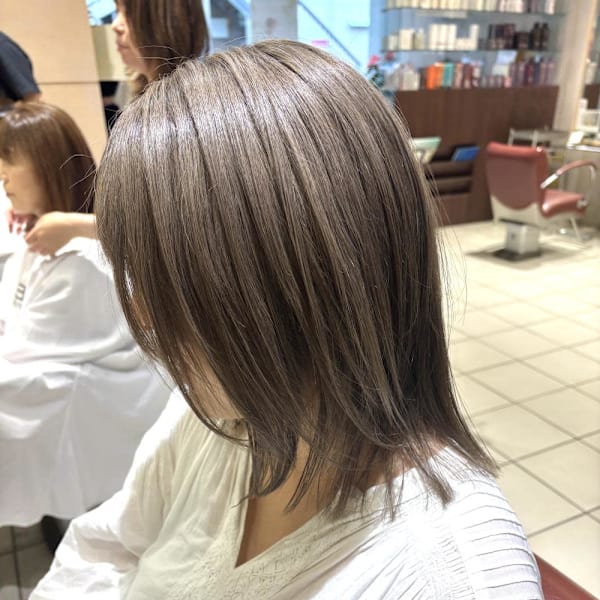 ベージュ/ミルクティーカラー/1ブリーチ/ハイトーン