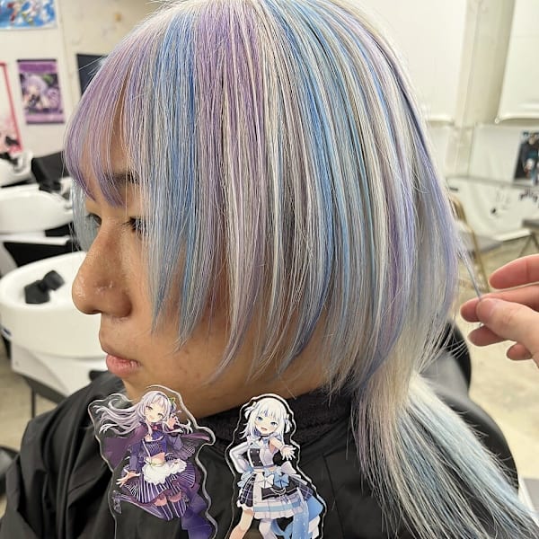 ホロライブ 紫咲シオン×がうる・ぐら カラー