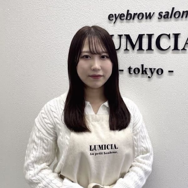 眉毛/アイブロウサロンLUMICIA.-TOKYO-福岡天神2号店【眉毛専門店】【マユゲアイブロウサロン ルミシアトウキョウ フクオカテンジンニゴウテン マユゲセンモンテン】のスタッフ紹介。アリサ マユゲ