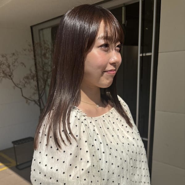 髪質改善ストレート