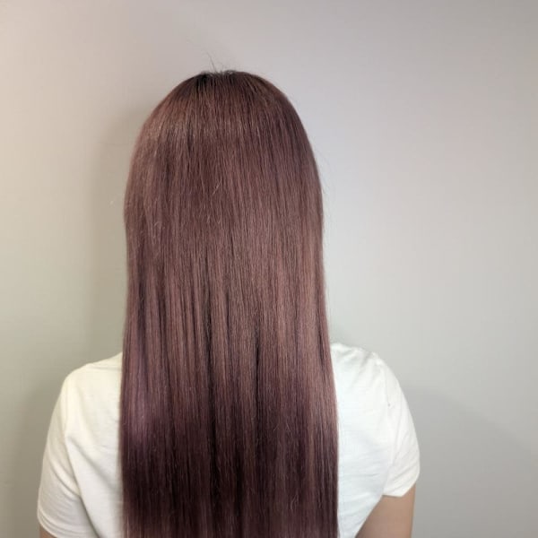 王道ピンクスタイルで暖色カラー