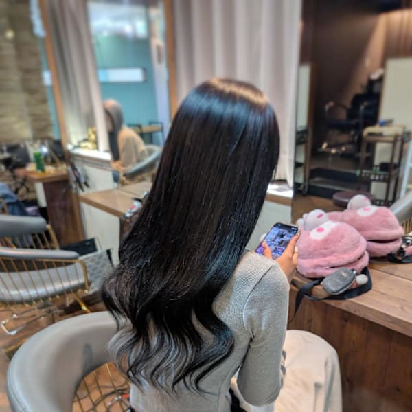 ボブからプルエクステで大変身!