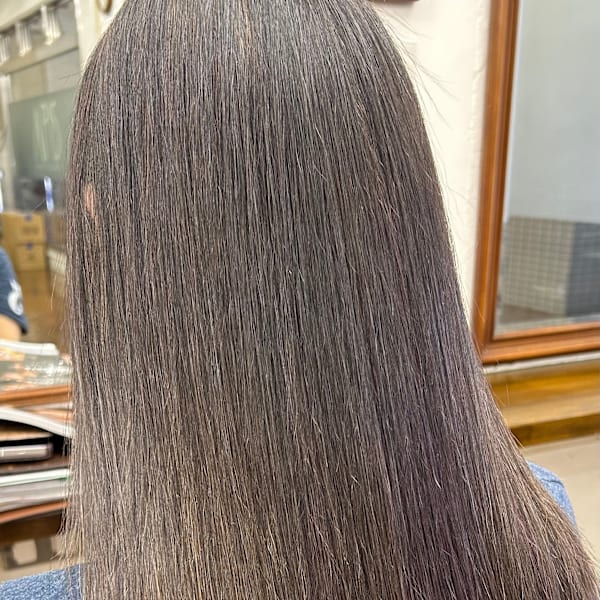 縮毛矯正ロング