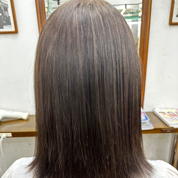 縮毛矯正カット無し