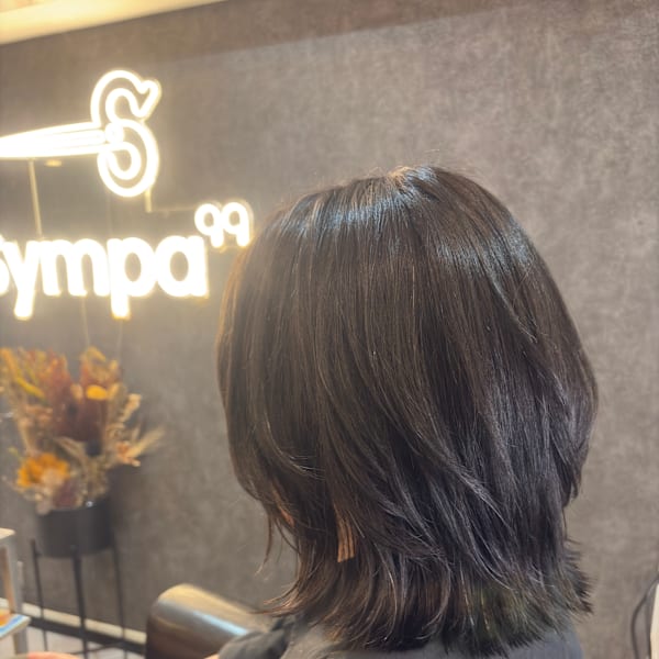 メンズロング/メンズミディアム/色気/セクシー