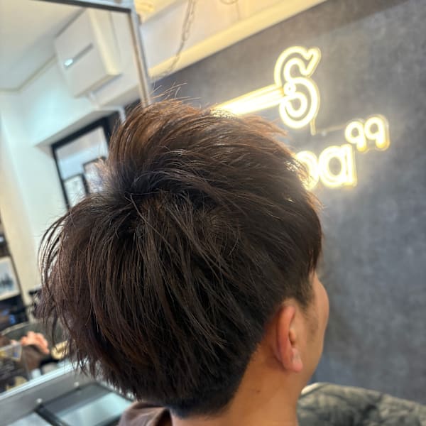 メンズ/束感/王道ショート/ツーブロック|Sympa"