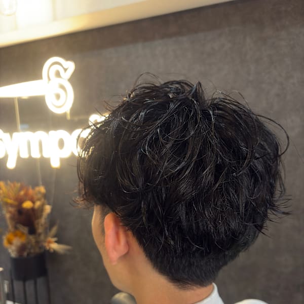 ビジネスマン/スーツ/スパイラルパーマ/メンズ|Sympa"