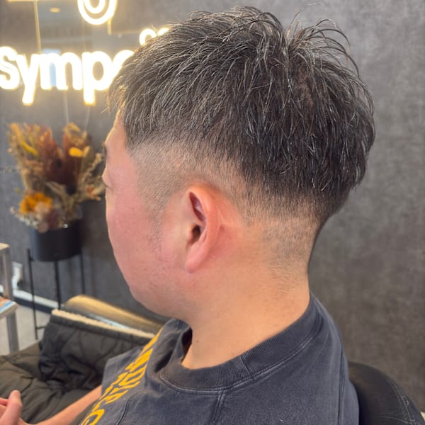 スパイキー/40代/50代/ツーブロック